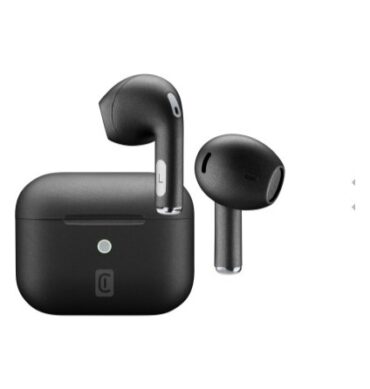 Cellularline Crystal ENC 4 Mikrofonlu TWS Bluetooth Kulaklık - Siyah