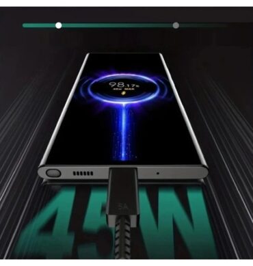 Ermer Samsung Galaxy A57 5G Uyumlu 45W Süper Hızlı Şarj Aleti