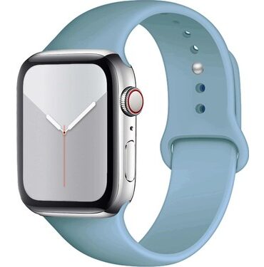 Ermer Apple Watch 38/40/41/42 mm Silikon Kordon – Sis Mavisi