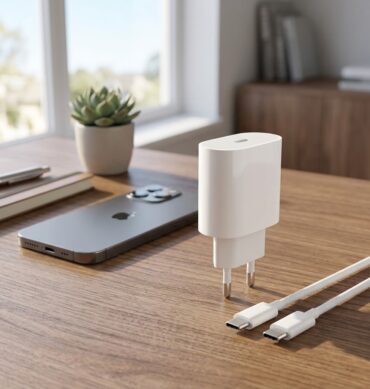 İ-STONE İQ-20T 20 Watt Hızlı Şarj Adaptörü + TYPE-C To TYPE-C Hasır Kablo - Ermer İletişim