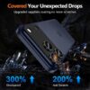 Black iPhone 17 Pro Max_04 Iphone 17 Promax İçin Tam Kaplayan Safir Kamera Koruma Lensi siyah