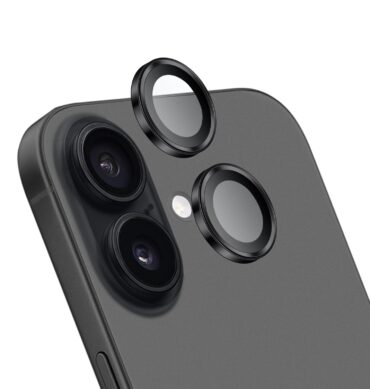 Iphone 17 İçin Safir Kamera Koruma Lensi siyah