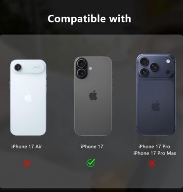 Iphone 17 İçin Safir Kamera Koruma Lensi siyah