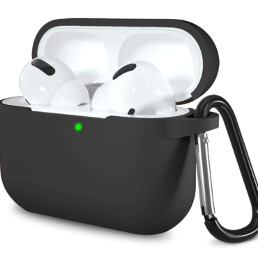 Airpods 1 ve 2 İçin Lansman Kulaklık Kılıfı - Siyah