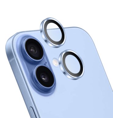 Iphone 17 İçin Safir Kamera Koruma Lensi Mavi