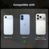 Iphone 17 İçin Safir Kamera Koruma Lensi Mavi