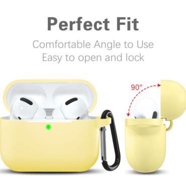 Airpods 3 İçin Lansman Kulaklık Kılıfı – Sarı - Ermer İletişim