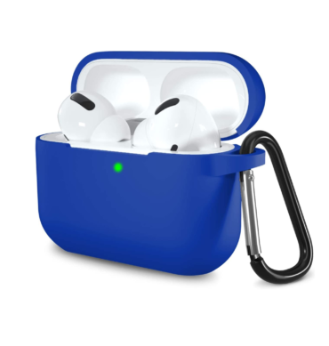 Airpods 1 ve 2 İçin Lansman Kulaklık Kılıfı - Gök Mavisi