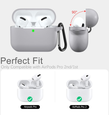 Airpods Pro 3 İçin Lansman Kulaklık Kılıfı – Gri - Ermer İletişim