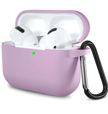 Airpods 1 ve 2 İçin Lansman Kulaklık Kılıfı - Lavanta
