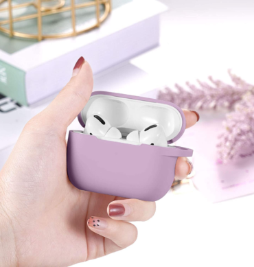 Airpods 4 İçin Lansman Kulaklık Kılıfı – Lavanta - Ermer İletişim