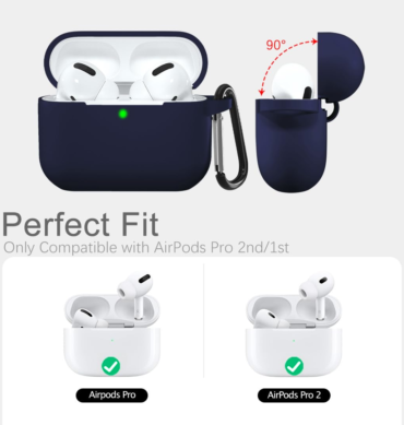 Airpods Pro 3 İçin Lansman Kulaklık Kılıfı – Lacivert - Ermer İletişim