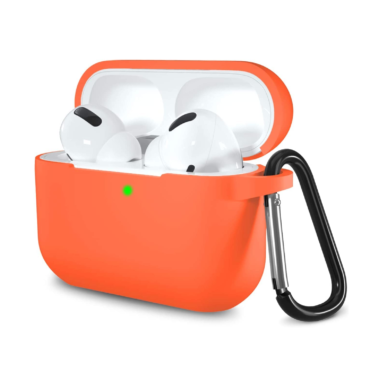 Airpods 1 ve 2 İçin Lansman Kulaklık Kılıfı - Turuncu