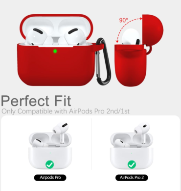Airpods Pro 3 İçin Lansman Kulaklık Kılıfı – Kırmızı - Ermer İletişim