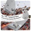 Silver iPhone 18 Pro Max_03 Iphone 18 Pro İçin Tam Kaplayan Safir Kamera Koruma Lensi gri