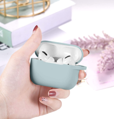 Airpods 4 İçin Lansman Kulaklık Kılıfı – Açık Gri - Ermer İletişim