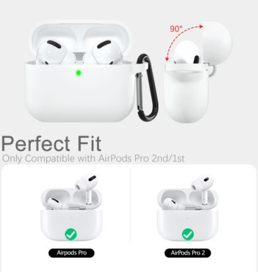 Airpods Pro 3 İçin Lansman Kulaklık Kılıfı – Beyaz - Ermer İletişim