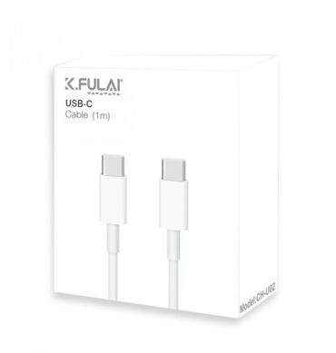 K.Fulai CH-U02 TYPE-C To TYPE-C PD Hasır Kablo 1 Metre