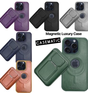 Magnetli Cüzdanlı Deri Kılıflar