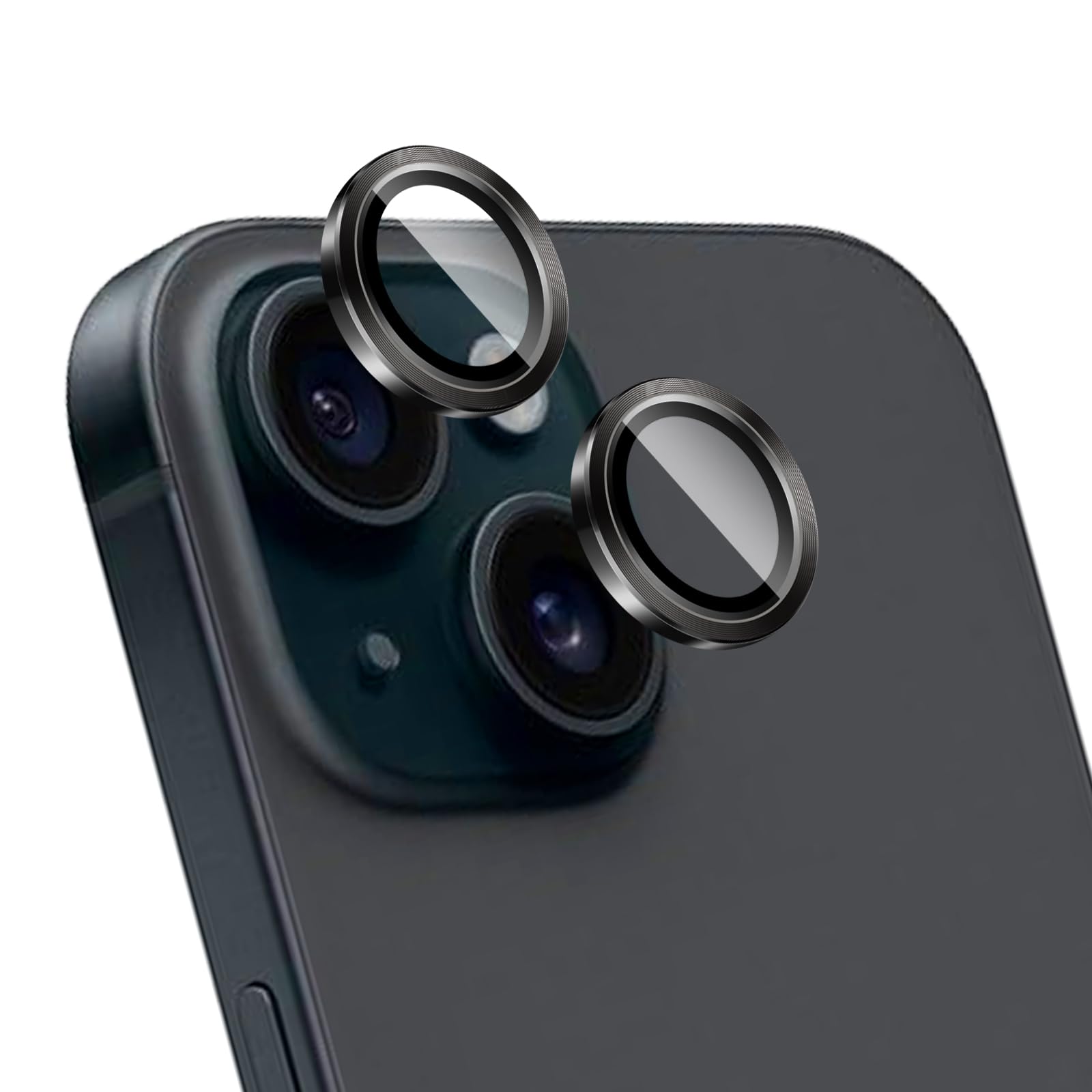 Iphone 15 İçin Safir Kamera Koruma Lensi Siyah Iphone 15 İçin Safir Kamera Koruma Lensi Siyah