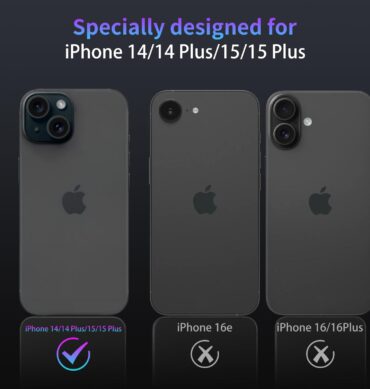 Iphone 15 Plus İçin Safir Kamera Koruma Lensi Siyah