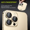 Iphone 14 Pro İçin Safir Kamera Koruma Lensi Altın Gold Iphone 14 Pro İçin Safir Kamera Koruma Lensi Altın Gold