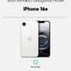 Iphone 16E İçin Magsafe Özellikli Şeffaf Silikon Kılıf Kapak Iphone 16E İçin Magsafe Özellikli Şeffaf Silikon Kılıf Kapak
