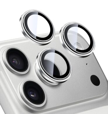 Iphone 17 Promax İçin Safir Kamera Koruma Lensi Gri