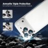 Iphone 17 Pro İçin Safir Kamera Koruma Lensi Gri Iphone 17 Pro İçin Safir Kamera Koruma Lensi Gri
