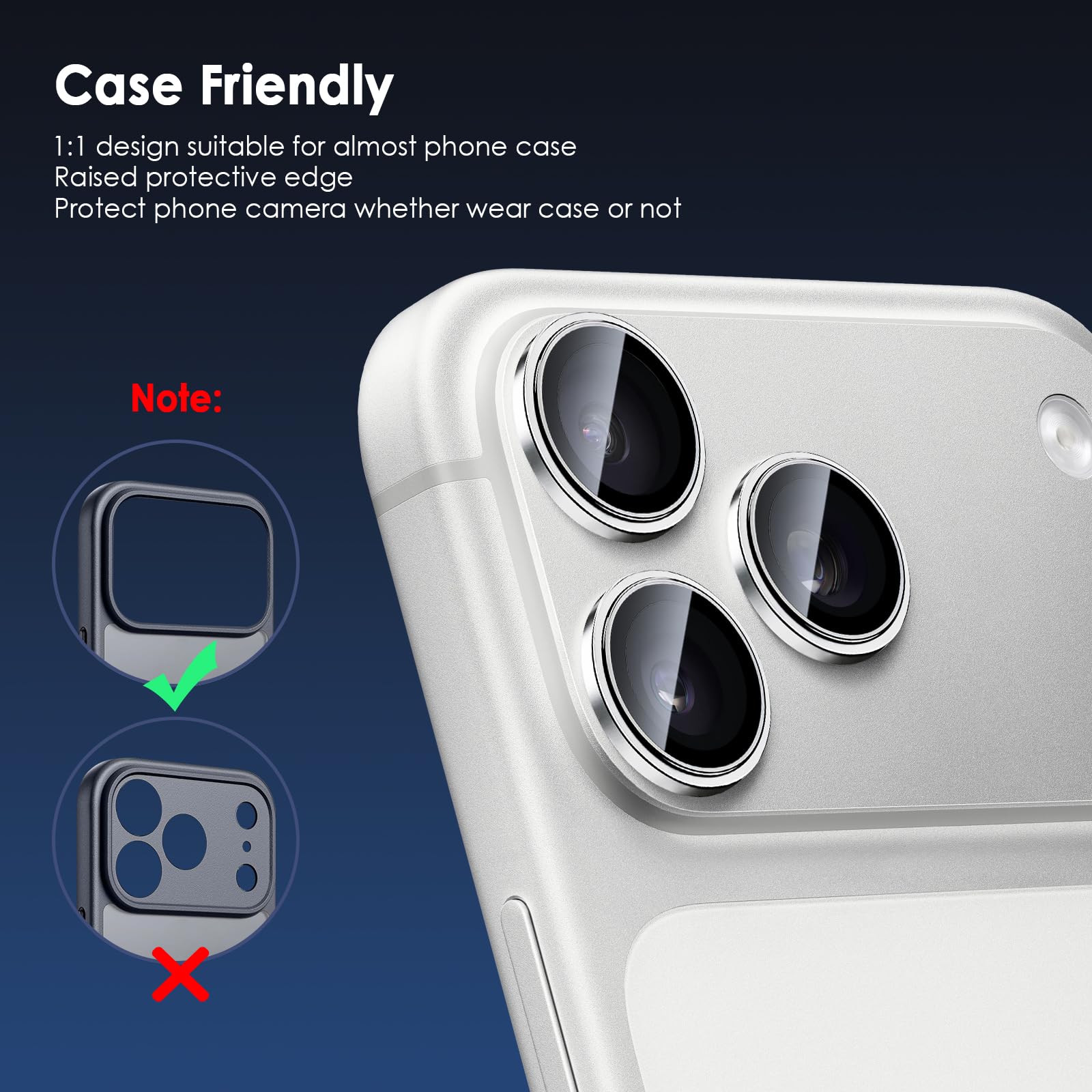 Iphone 17 Pro İçin Safir Kamera Koruma Lensi Gri Iphone 17 Pro İçin Safir Kamera Koruma Lensi Gri