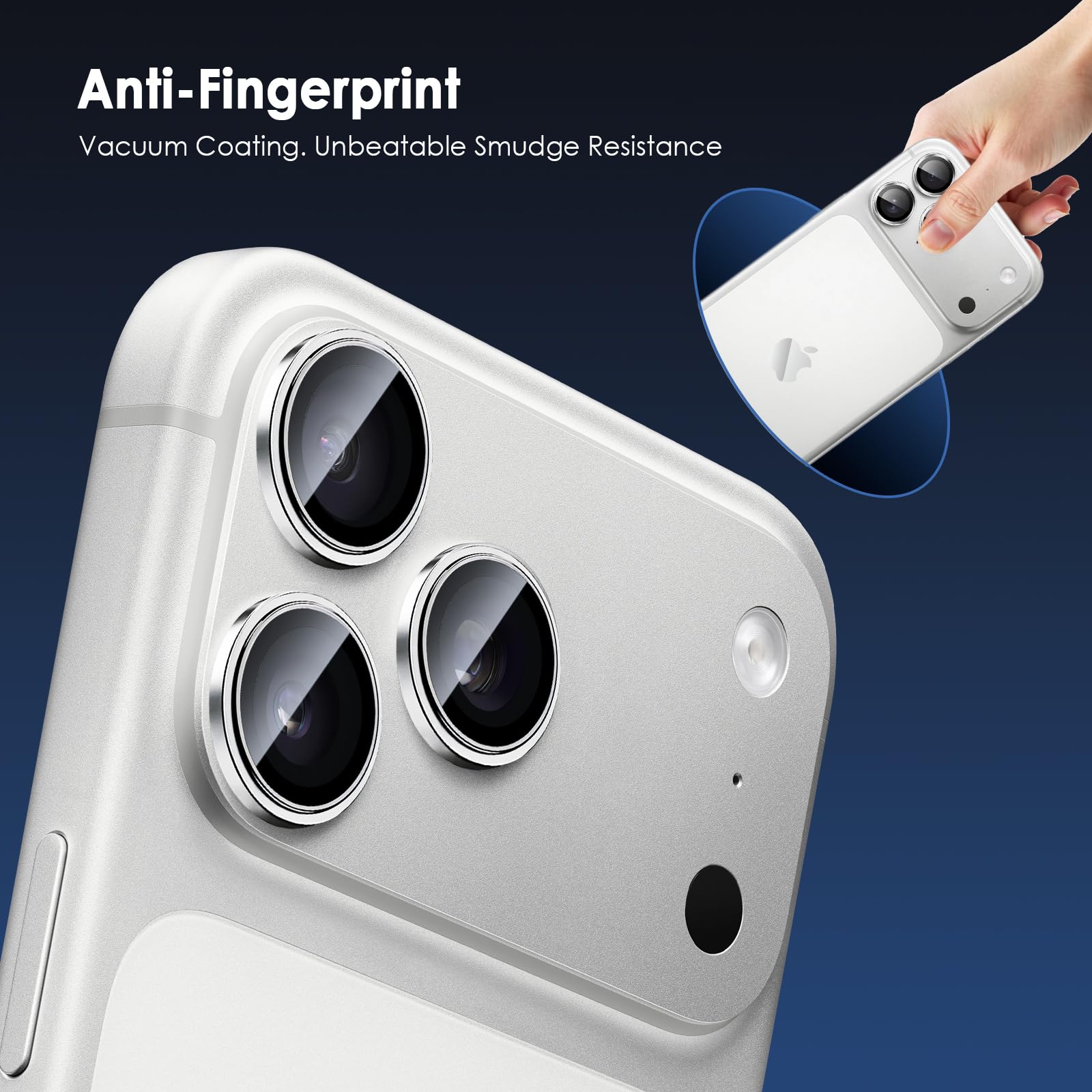 Iphone 17 Promax İçin Safir Kamera Koruma Lensi Gri Iphone 17 Promax İçin Safir Kamera Koruma Lensi Gri