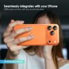 Iphone 17 Promax İçin Safir Kamera Koruma Lensi Turuncu Iphone 17 Promax İçin Safir Kamera Koruma Lensi Turuncu