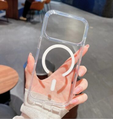 Iphone 17 Pro İçin Magsafe Özellikli Şeffaf Kılıf
