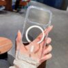Iphone 17 İçin Magsafe Özellikli Şeffaf Silikon Kılıf Kapak