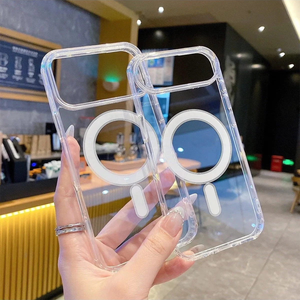 Iphone 18 Pro İçin Magsafe Özellikli Şeffaf Kılıf Iphone 18 Pro İçin Magsafe Özellikli Şeffaf Kılıf