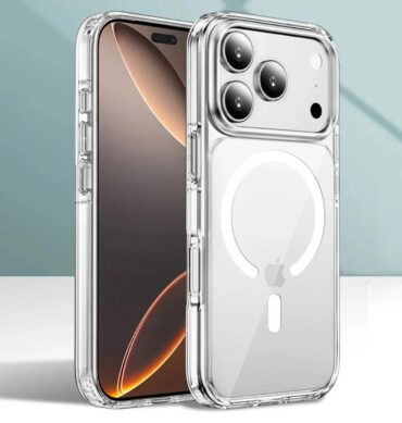 Iphone 16 İçin Magsafe Özellikli Şeffaf Silikon Kılıf Kapak