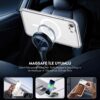 Iphone 7G/8G/SE İçin Magsafe Özellikli Şeffaf Silikon Kılıf Kapak