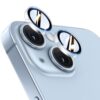 Iphone 14 İçin Safir Kamera Koruma Lensi Açık Mavi Light Blue