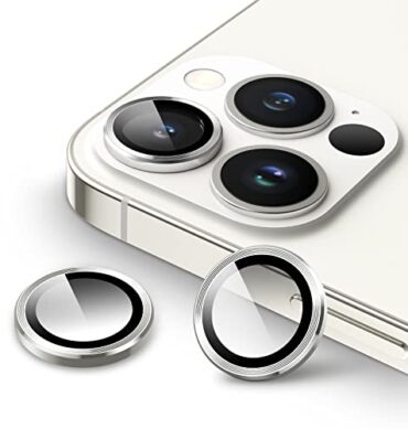 Iphone 13 Promax İçin Safir Kamera Koruma Lensi Silver Gümüş Gri