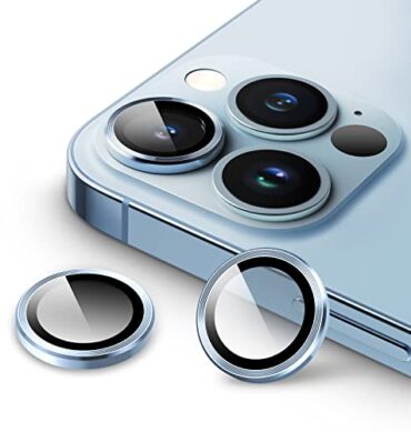 Iphone 13 Promax İçin Safir Kamera Koruma Lensi Sierra Blue Mavi