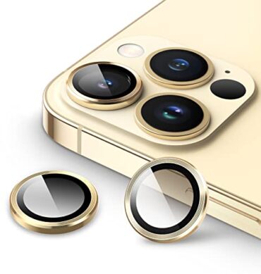 Iphone 13 Pro İçin Safir Kamera Koruma Lensi Altın Gold