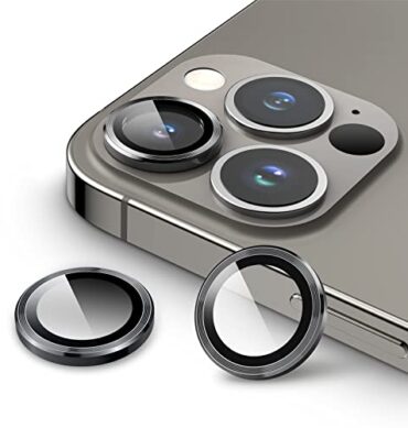 Iphone 13 Pro İçin Safir Kamera Koruma Lensi Grafit Graphite