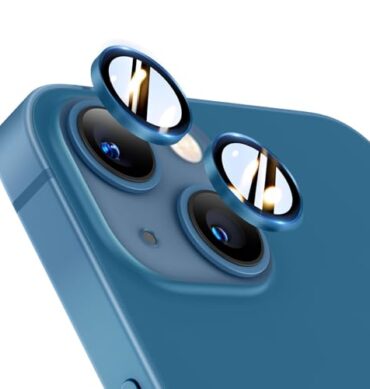 Iphone 13 İçin Safir Kamera Koruma Lensi Mavi Blue