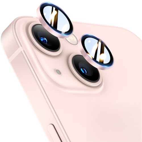 Iphone 13 İçin Safir Kamera Koruma Lensi Pembe Pink