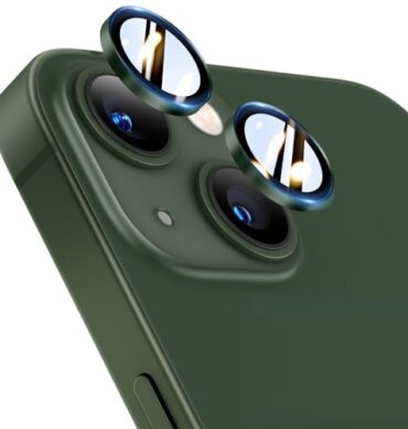 Iphone 13 İçin Safir Kamera Koruma Lensi Yeşil Green