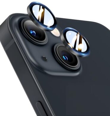 Iphone 13 Mini İçin Safir Kamera Koruma Lensi Geceyarısı Midnight