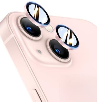 Iphone 13 Mini İçin Safir Kamera Koruma Lensi Pembe Pink