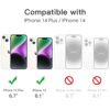 Iphone 14 İçin Safir Kamera Koruma Lensi Yıldız Işığı Starlight