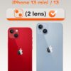 Iphone 13 İçin Safir Kamera Koruma Lensi Kırmızı Red Iphone 13 İçin Safir Kamera Koruma Lensi Kırmızı Red
