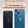 Iphone 13 Mini İçin Safir Kamera Koruma Lensi Mavi Blue Iphone 13 Mini İçin Safir Kamera Koruma Lensi Mavi Blue